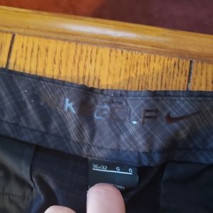 Nike golf pants plaid 36x32